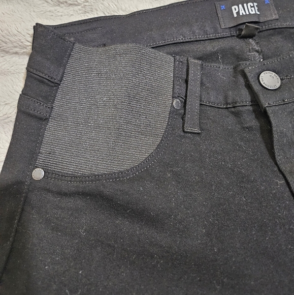 PAIGE Jeans Verdugo Ultra Skinny Black Jeans 28 - Picture 7 of 14